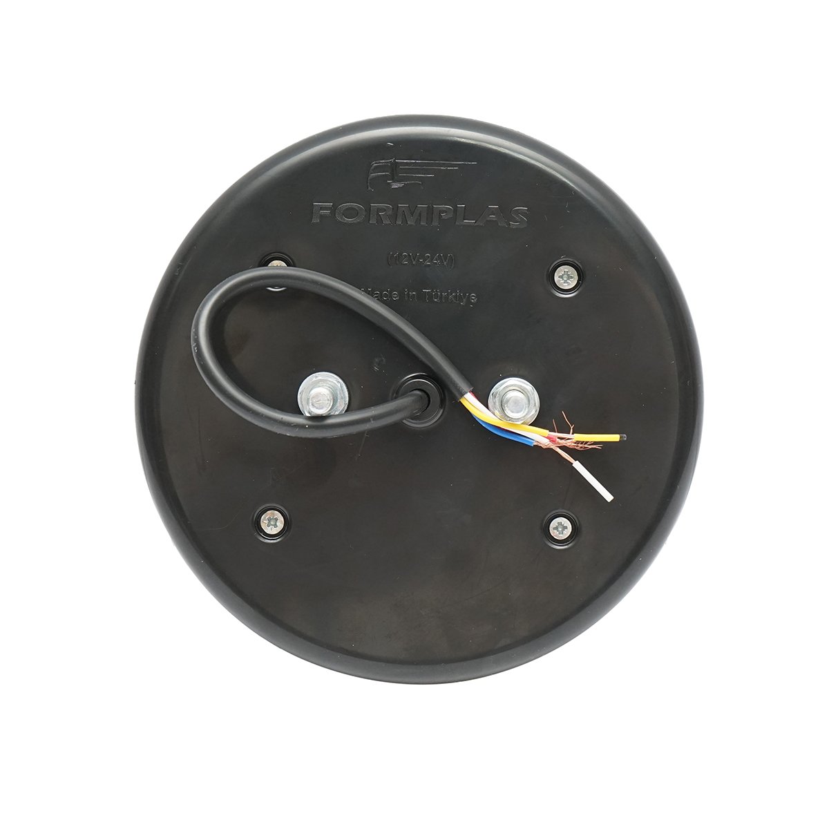 Lampa stop spate rotunda LED NEON fumuriu 12-24V cu 4 functii 140x35mm Breckner Germany
